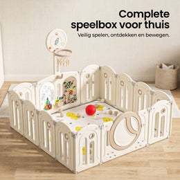 Kind speelt veilig in de Tiflie Playpen