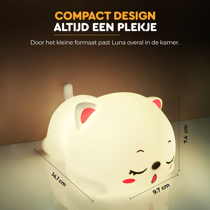 Tiflie Siliconen Nachtlampje – Bello & Luna