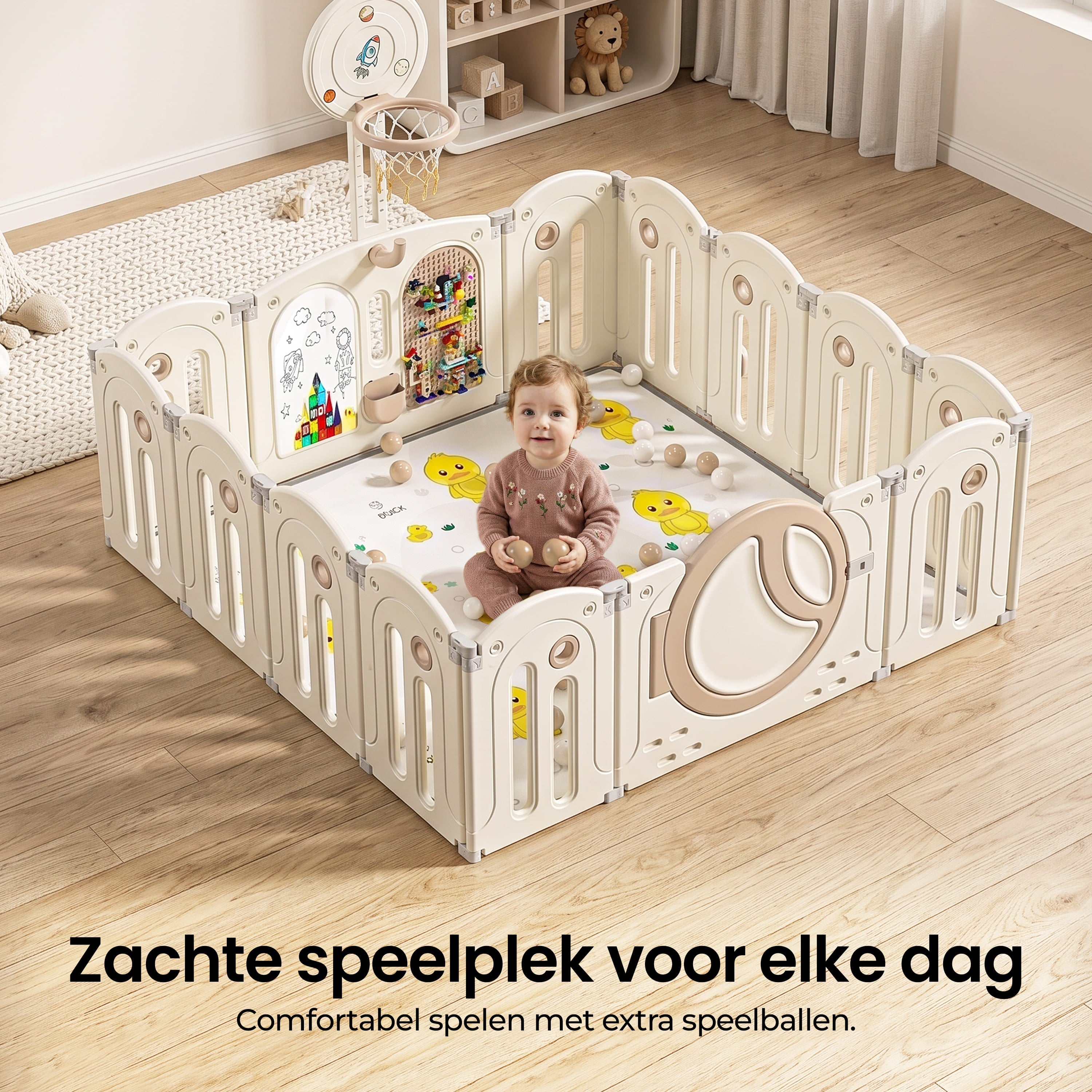 Tiflie™ Star & Moon 8-in-1 Playpen